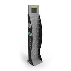 Schermo di LCD di Peg Display Stand With del banco di mostra del guanto della vendita al dettaglio