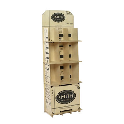 qualità  Customized Pop Pos Display Wooden Plywood Display Stand Chocolate Display Shelf Fabbrica