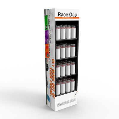 qualità  Aerosol Paint Metal Display Stands Combustion Improver Metal Display Rack Fabbrica