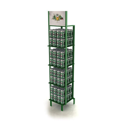 Banco di mostra costante splendido su misura dell'alcool del banco di mostra del metallo dello scaffale di esposizione del vino per birra