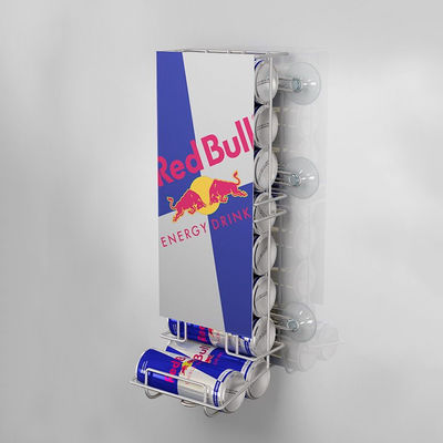 Scaffale pragmatico su misura del vino dello scaffale di esposizione del metallo del banco di mostra di stile del Autolift per la bevanda alcolica