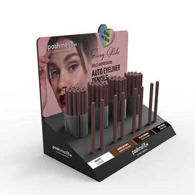 Banchi di mostra cosmetici del prodotto del bordo della schiuma del PVC dei visualizzatori del contatore della matita dell'eye-liner
