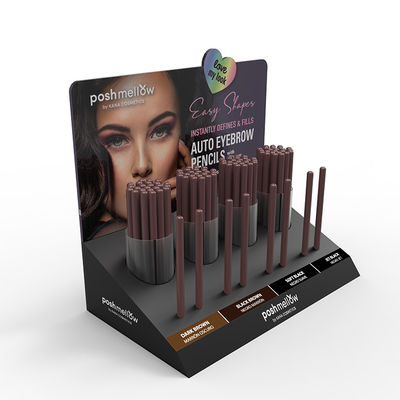 Banchi di mostra cosmetici del prodotto del bordo della schiuma del PVC dei visualizzatori del contatore della matita dell'eye-liner