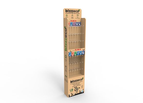 Rack per schermi in legno personalizzati per i supermercati e i negozi