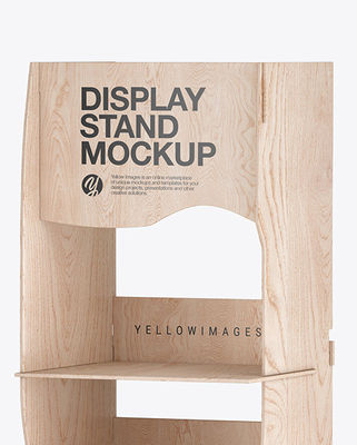 Display rack elettronici personalizzabili Ripiani in compensato per supermercati commerciali